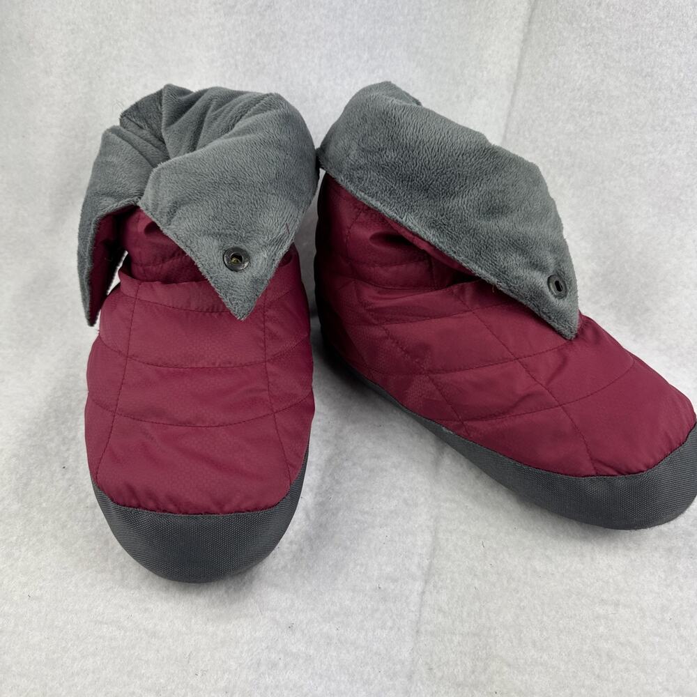 REI Duck Down Camping Booties Boots Pink Women's Medium